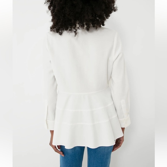 POMANDER PLACE White Ashlen Blouse - Picture 4 of 12